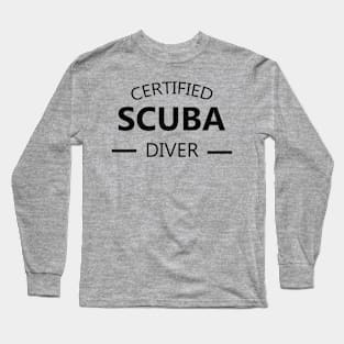 Scuba diving design Long Sleeve T-Shirt